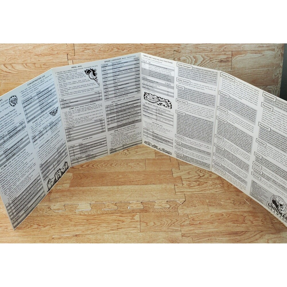 Dungeons & Dragons Dungeon Master Screen Goodman Games 2006